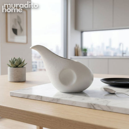 Muraditohome Modern Ceramic Milk Jug 100 ml