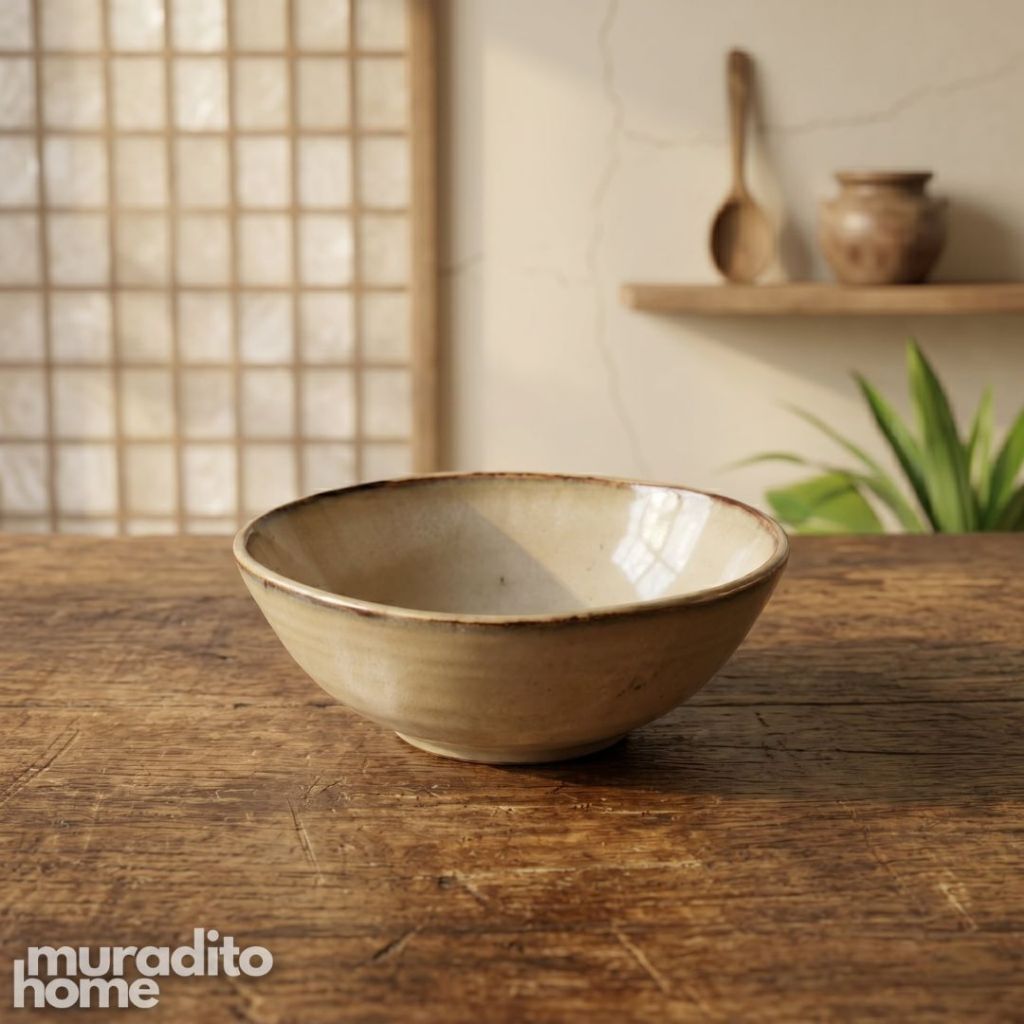Muraditohome Rustic Stoneware Dip Sauce 4x1.5 inches