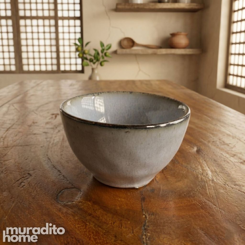 Muraditohome Rustic Stoneware Dip Sauce 3.75x2 inches