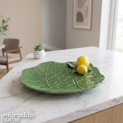 Muraditohome Bella & Monstera Premium Porcelain Plate Collection