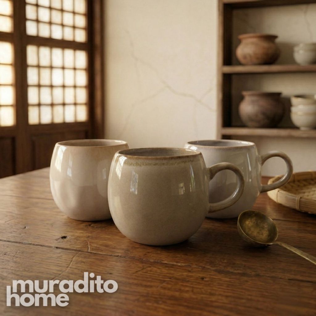Muraditohome Rania Stoneware Mug 500 ml