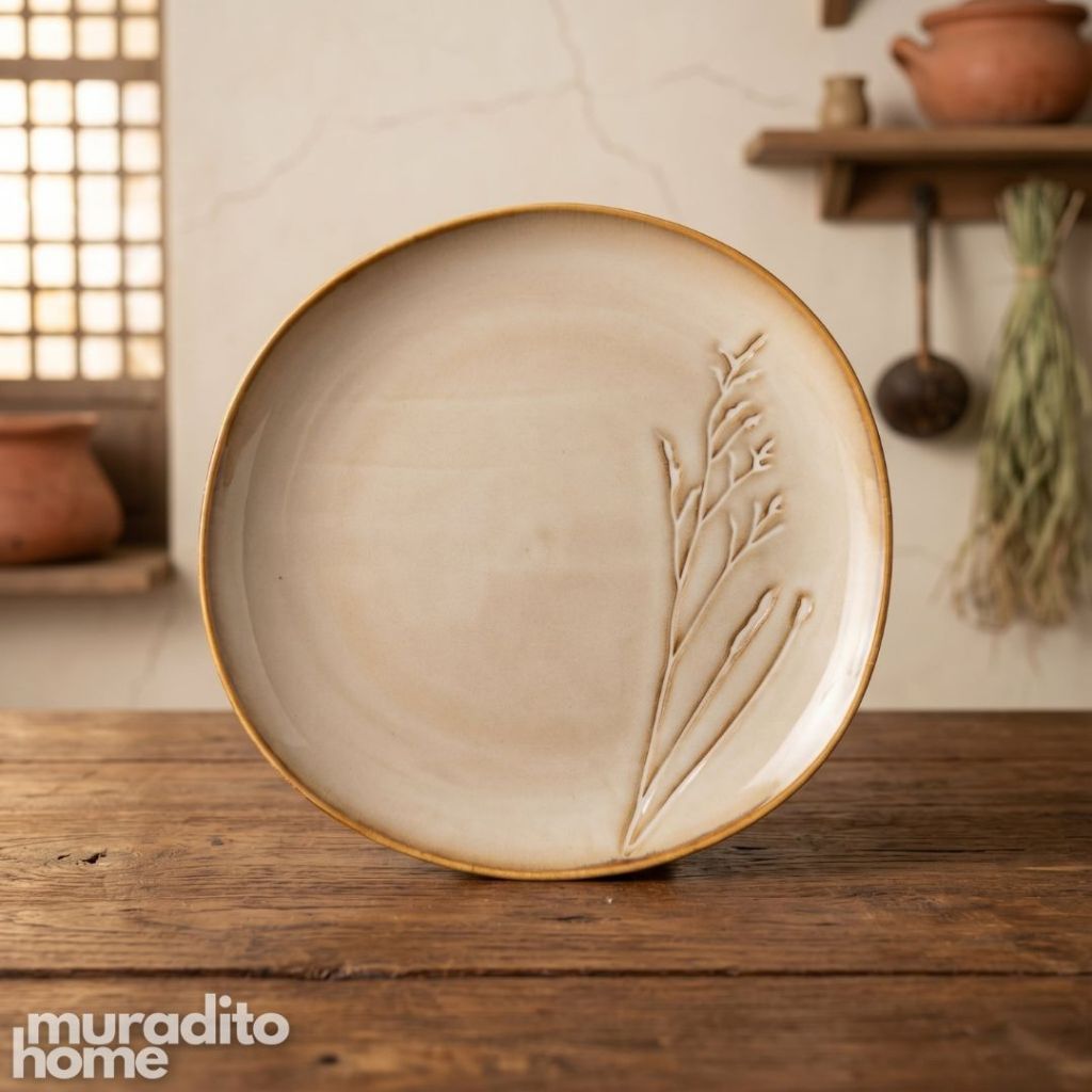 Muraditohome Premium Botanical Stoneware Dinnerware Collection