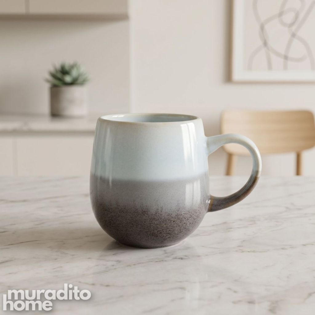 Muraditohome Premium Ancolie Ceramic Mug 500 ml