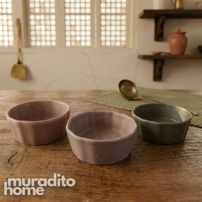 Muraditohome Delara Ceramic Dipping Sauce 4x1.5 in