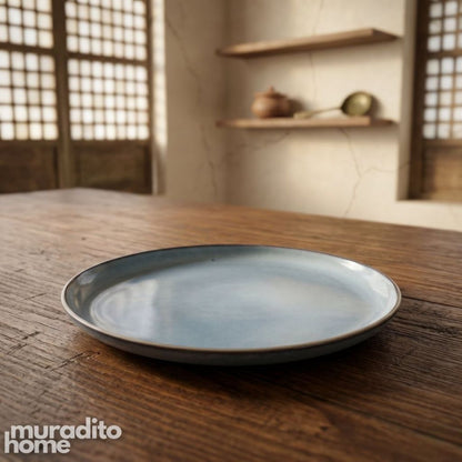 Muraditohome Premium Slate Blue Stoneware Dinnerware Collection