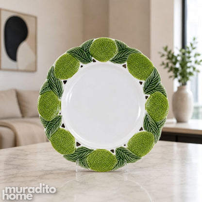 Muraditohome Amalfi Lemon & Lime  Premium Porcelain Dinnerware Collection