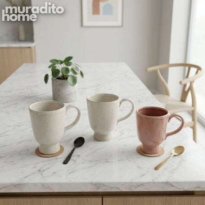 Muraditohome Amina Stoneware Mug 400 ml