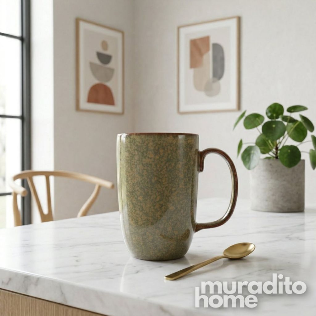 Muraditohome Golinaz Stoneware Mug 420 ml