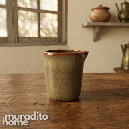 Muraditohome Farnaz Stoneware Cup with Spout 230 ml