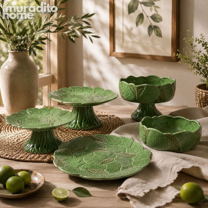 Muraditohome Citrus Mosaic Premium Porcelain Dinnerware Collection