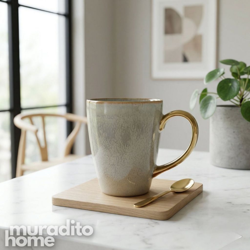 Muraditohome Azadeh Stoneware Mug 300 ml