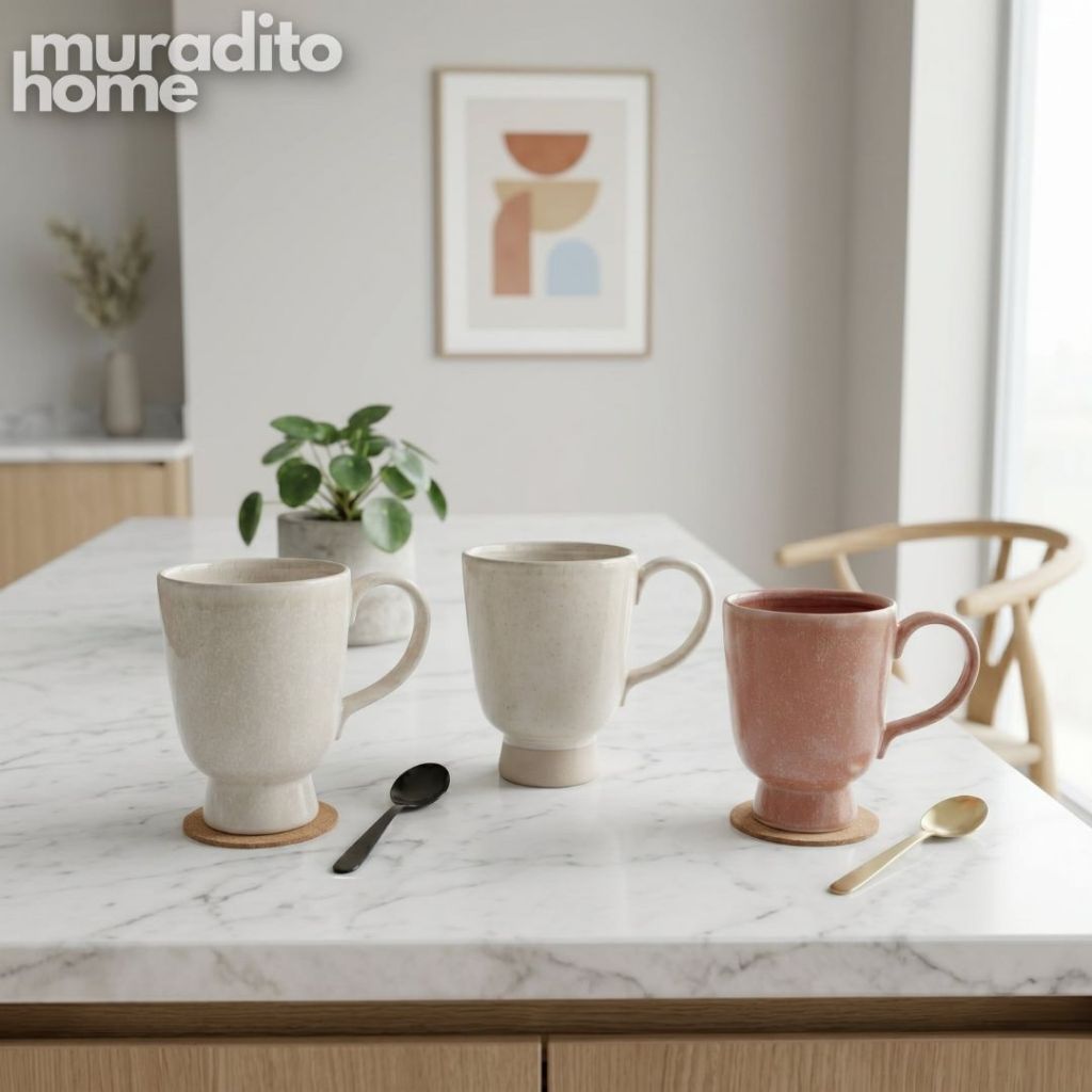 Muraditohome Amina Stoneware Mug 400 ml
