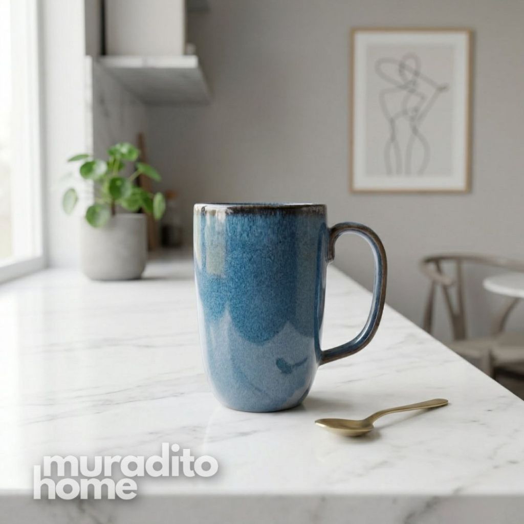 Muraditohome Golinaz Stoneware Mug 420 ml