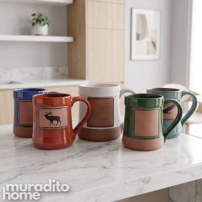 Muraditohome Rustic Jumbo Ceramic Mug 650 ml