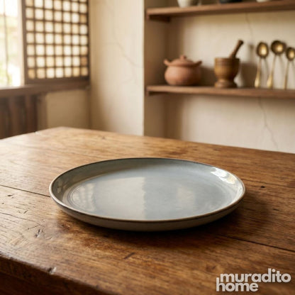 Muraditohome Premium Slate Blue Stoneware Dinnerware Collection