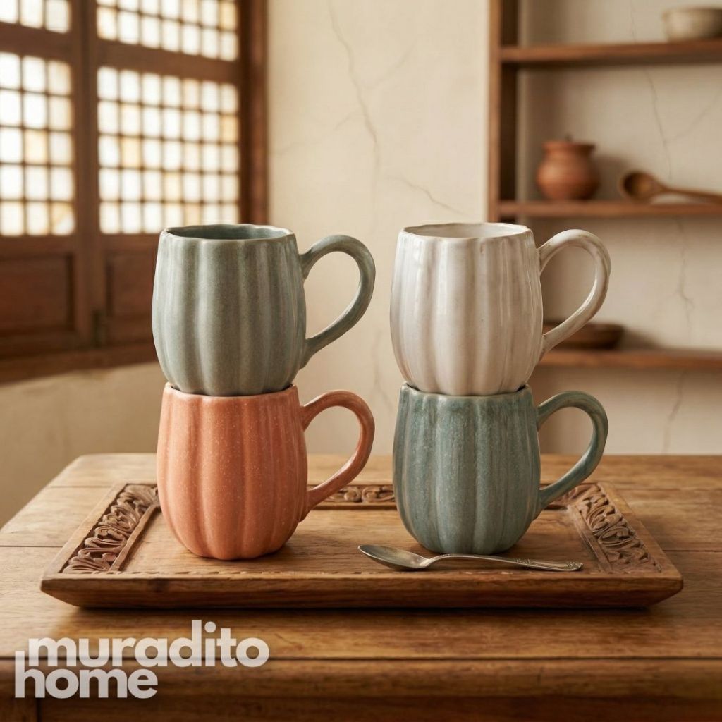 Muraditohome Liyana Stoneware Mug 500 ml