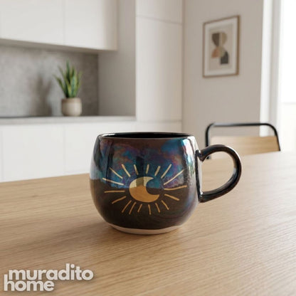 Muraditohome Crescent Moon Ceramic Mug 380 ml