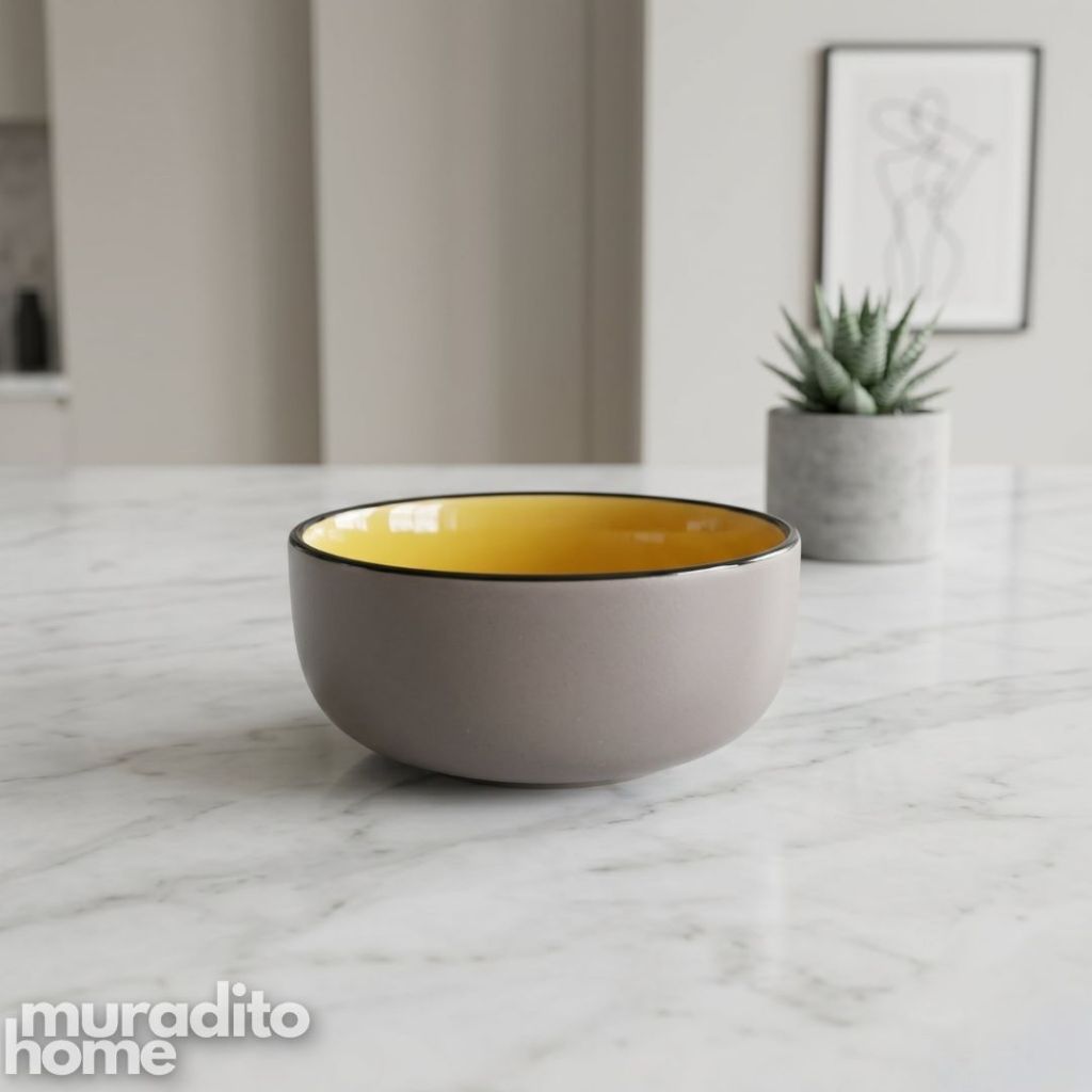 Muraditohome Premium Minimalist Ceramic Bowl 3.5 inches