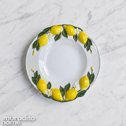 Muraditohome Bella & Monstera Premium Porcelain Plate Collection