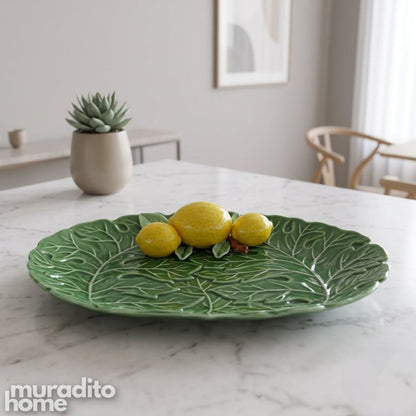 Muraditohome Bella & Monstera Premium Porcelain Plate Collection