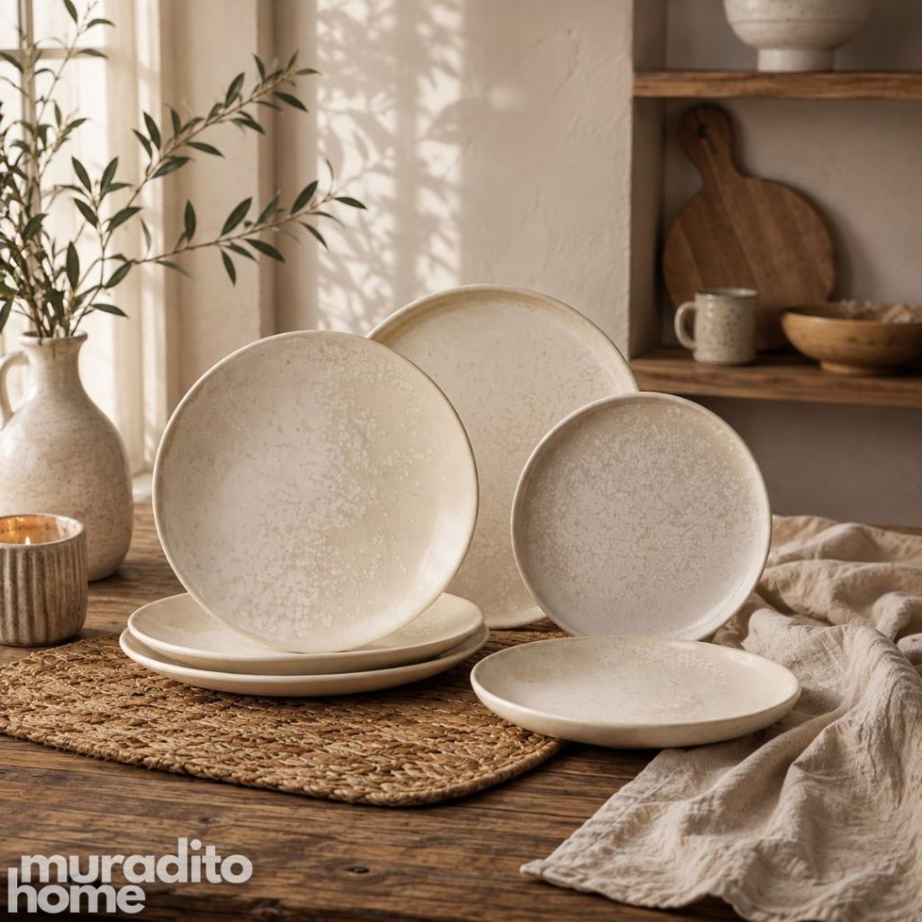 Muraditohome Tava Porcelain Dinnerware Collection