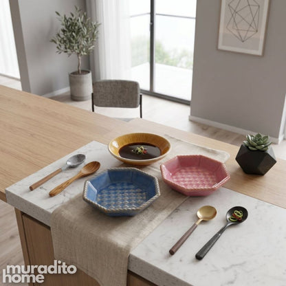 Muraditohome Aesthetic Ceramic Dipping Sauce Collection