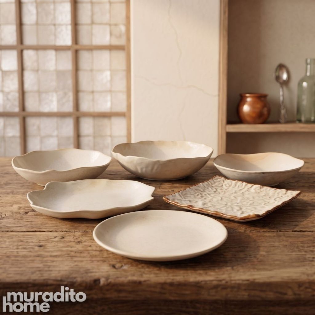 Muraditohome Tava Porcelain Dinnerware Collection