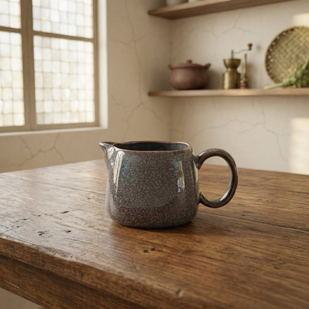 Muraditohome Mitra Stoneware Milk Jug 310ml