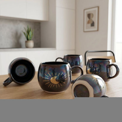 Muraditohome Crescent Moon Ceramic Mug 380 ml
