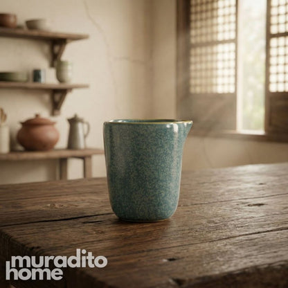 Muraditohome Farnaz Stoneware Cup with Spout 230 ml