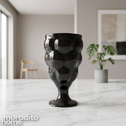 Muraditohome Aesthetic Ceramic Bubble Goblet 200ml