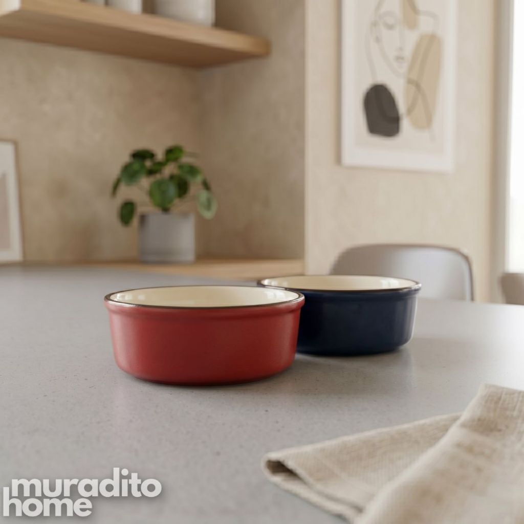 Muraditohome Premium Ceramic BOWL 4.5x1.5 inches