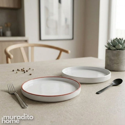 Muraditohome Premium Ceramic Dinner Plate Collection