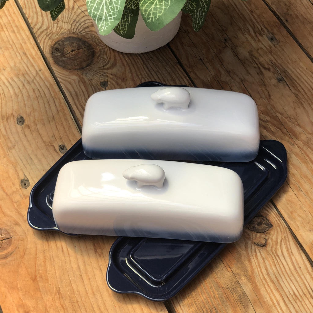 Butter Tray Plain Ceramic Collection