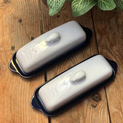 Butter Tray Plain Ceramic Collection