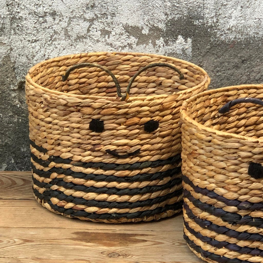 Bumble Bee Basket 13.5x12 inch