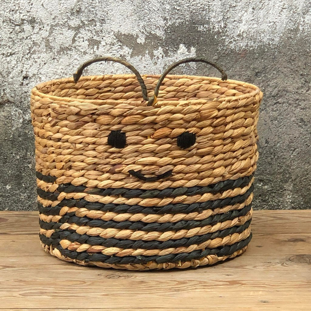 Bumble Bee Basket 13.5x12 inch