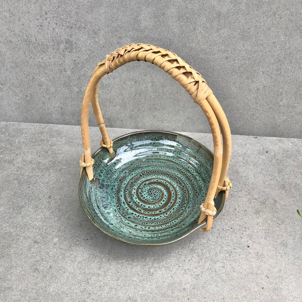 Chun & Yuxi Ceramic Serving with Handle