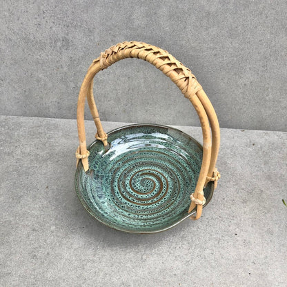 Chun & Yuxi Ceramic Serving with Handle