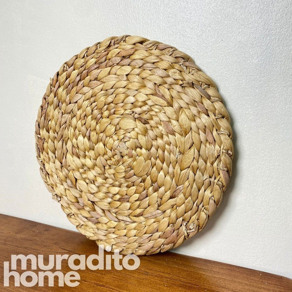 MURADITOHOME Diwata  Water Hyacinth Placemat 13"