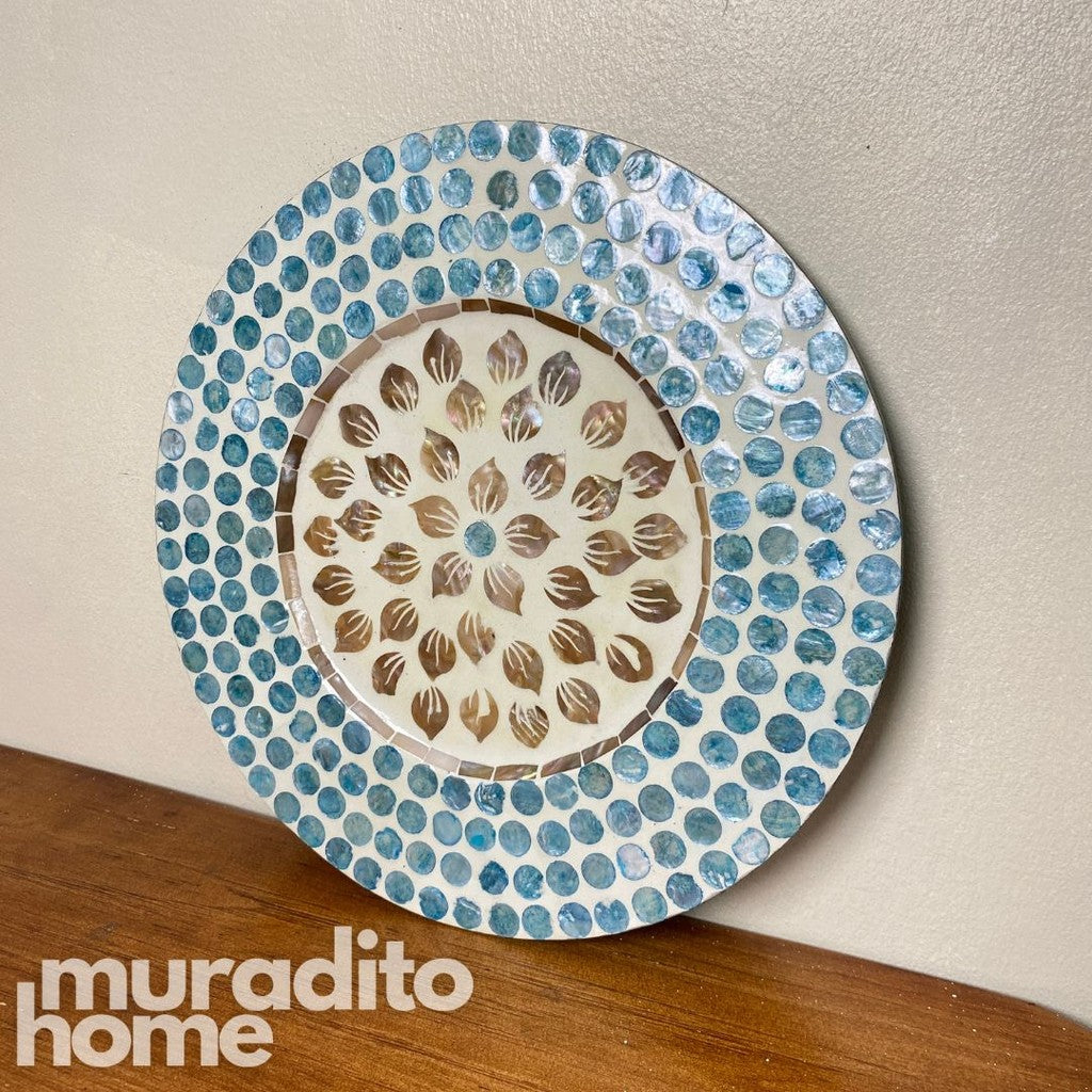 MURADITOHOME Agila Mother of Pearl Placemat 13"