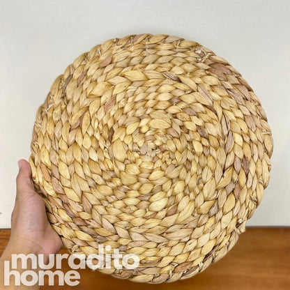 MURADITOHOME Diwata  Water Hyacinth Placemat 13"