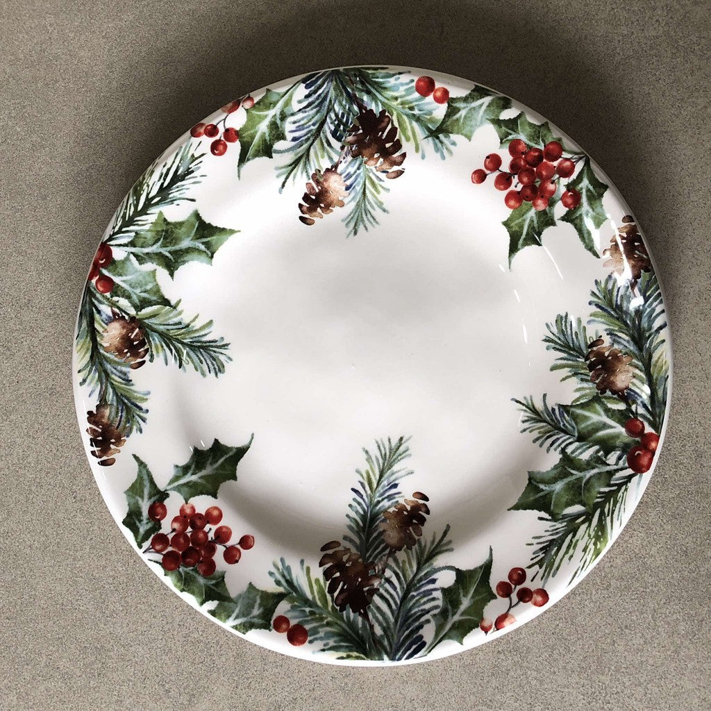 MURADITOHOME Garlan Christmas Plate