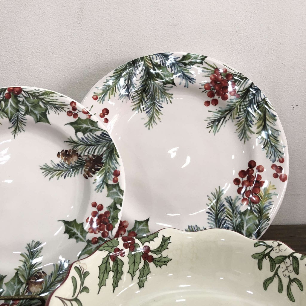 MURADITOHOME Garlan Christmas Plate