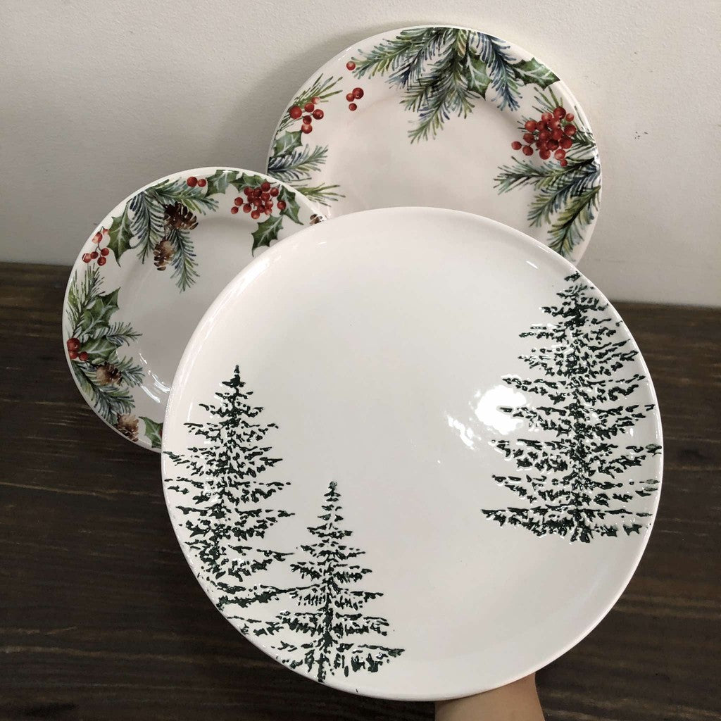 MURADITOHOME Garlan Christmas Plate