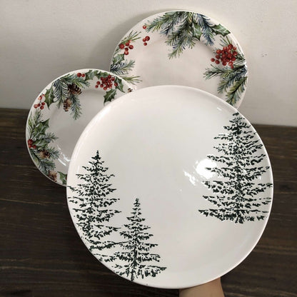 MURADITOHOME Garlan Christmas Plate