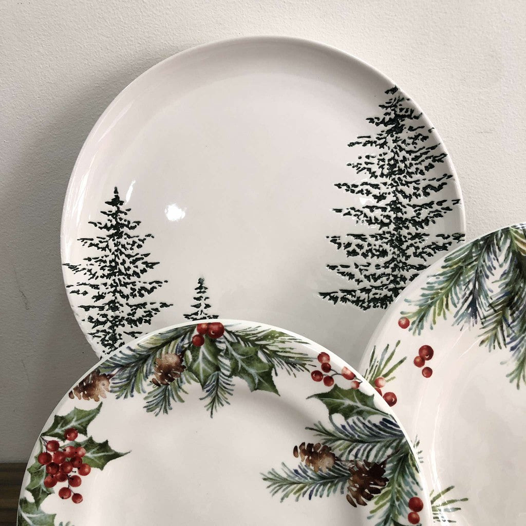 MURADITOHOME Garlan Christmas Plate