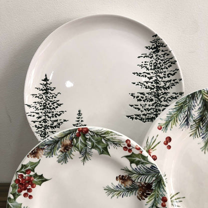 MURADITOHOME Garlan Christmas Plate